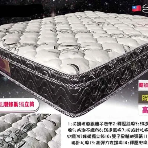 引領風潮蜂巢獨立筒